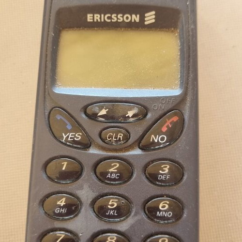 Ericsson S868 cordless phone used, model 1990, black