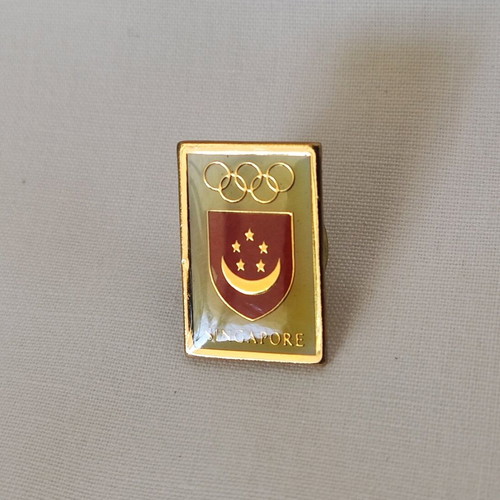 Athens 2004 pin new, Singapore Olympic team