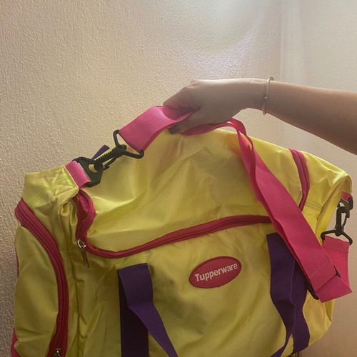Tupperware gym bag new, colorful