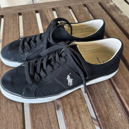 Polo Ralph Lauren casual shoes size 43 used, black
