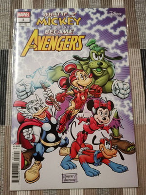 What If...? Mickey and Friends Became the Avengers #1 κόμικ, sealed