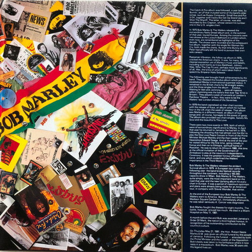 Bob Marley And The Wailers Legend vinyl record used
