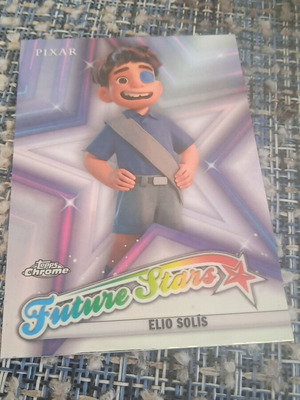 Elio Solis Disney Topps Chrome Pixar Future Stars 2025 new