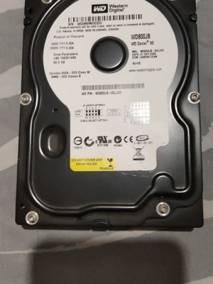 Western Digital Caviar SE 80GB hard drive used