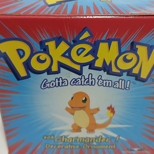 Pokemon Christmas Ornament Charmander Vintage 1999 new