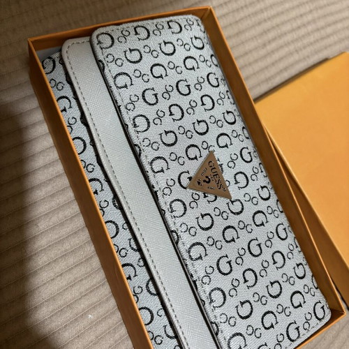 Guess wallet new, gray and black, spacious with many compartments