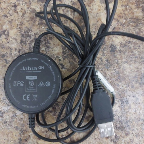 Jabra GN HSC016 wired stereo headset with USB and noise-cancelling microphone
