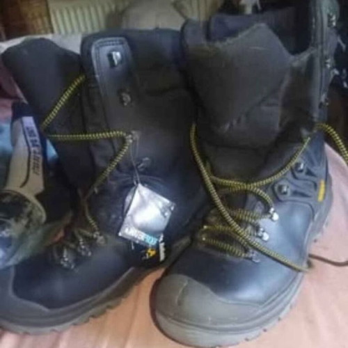 Black Boots size 44 new, unworn