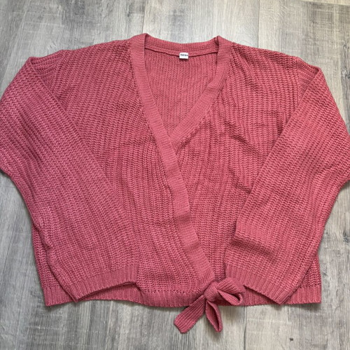 Girls' colorful cardigan sweater