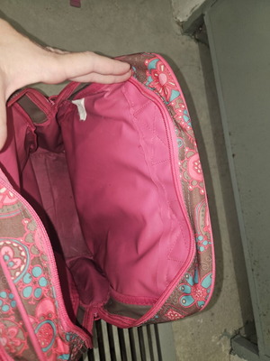 Blossom backpack with three compartments