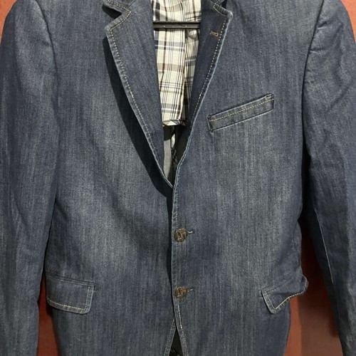 Denim jacket type blazer for 12 years like new