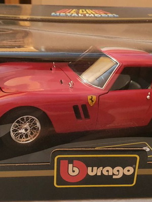 Αυτοκινητάκι Bburago Ferrari 250 GTO 1962 1:18 καινούργιο κόκκινο
