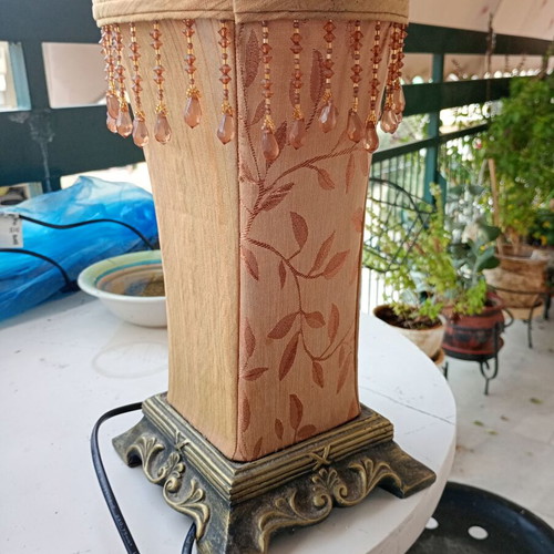 Bronze table lamp like new, height 0.30 m