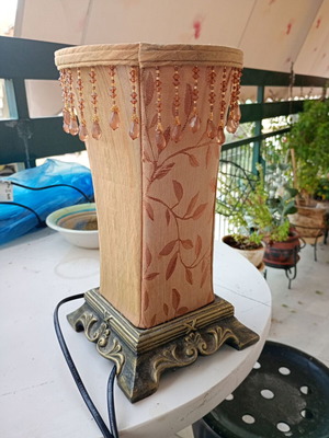 Bronze table lamp like new, height 0.30 m