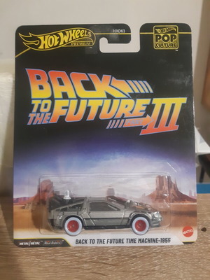 Hot Wheels Back to the Future Time Machine 1955 DMC Delorian new