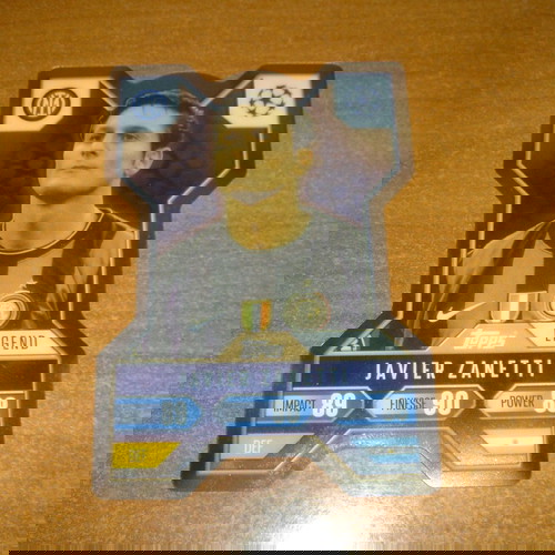 topps / MATCH ATTAX EXTRA / JAVIER ZANETTI / Chrome X!!!