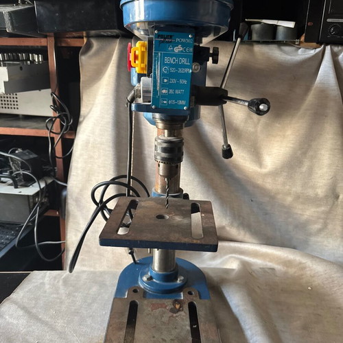 Power Plus POW302 Column Drill Bench 350W like new