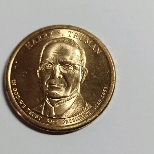 America 1 dollar 2015 P presidential dollar Harry S Truman commemorative unc