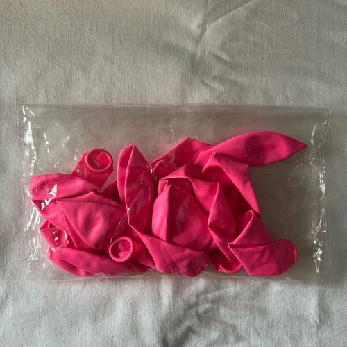 Pink balloons