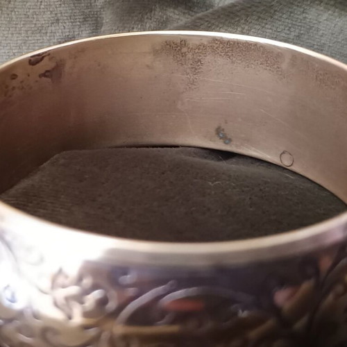Bohemian Ethnic brass bracelet like new, golden color