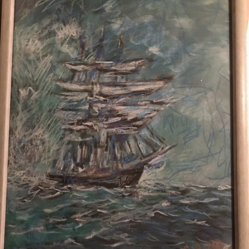 Ralli painting like new, size 50x70