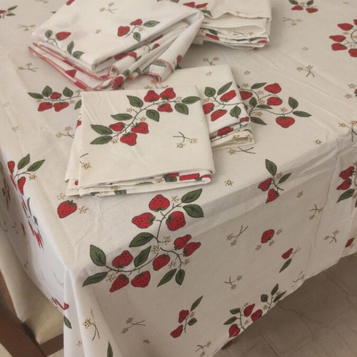 Tablecloth set 5 pieces new, spring design