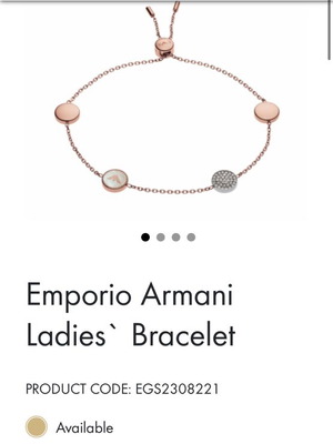 Emporio Armani bracelet like new