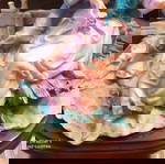  Αγαλμα A. Belcari Capodimonte ( ζευγαρι σε παγκακι ) διαστασεις (21Χ21) σε πολυ καλη κατασταση !!!