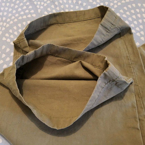 Timberland men's pants used, size 33/34, khaki, 100% cotton