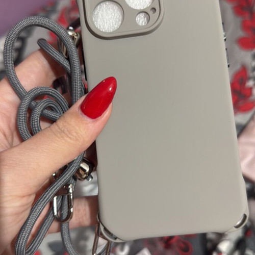 iPhone 16pro phone case new with strap and corner protectors