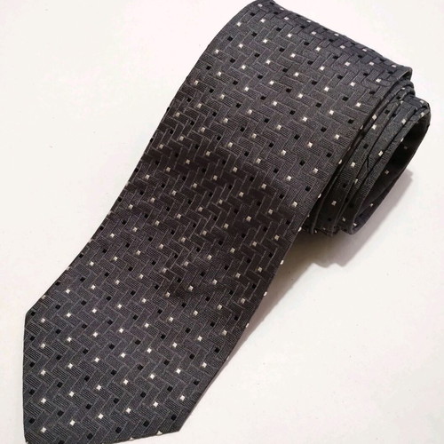 Florence Style silk tie gray like new