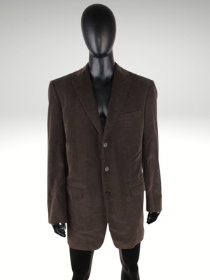 Ermenegildo Zegna Su Misura Cashco brown men's blazer XL like new