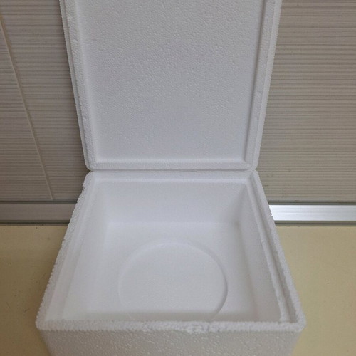 Polystyrene box like new 200x200x120 mm for refrigerator