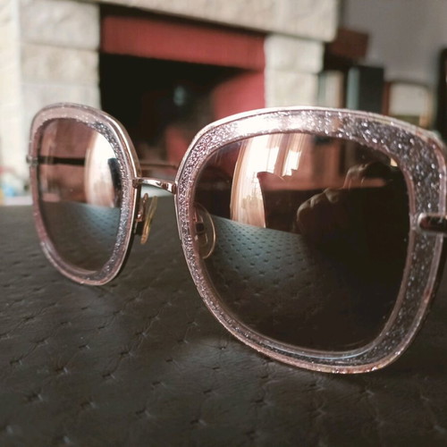 Γυαλιά ηλίου Jimmy Choo σαν καινούργια, ροζ gold