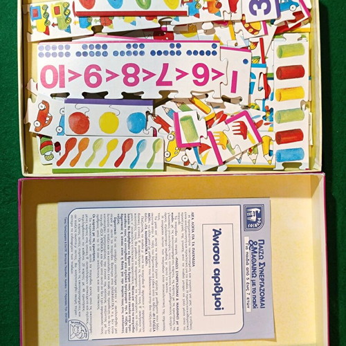 Dourios Anisoi Arithmoi board game new