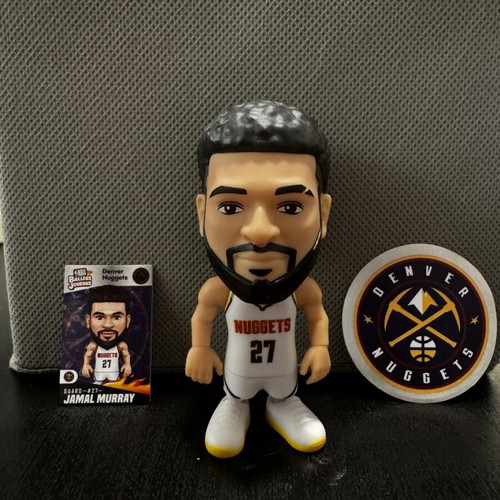 Jamal Murray NBA figure like new with card and team sticker