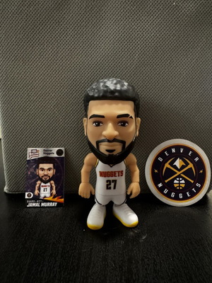 Jamal Murray NBA figure like new with card and team sticker