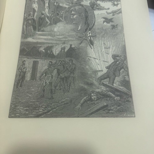 Collectible edition with 12 engravings like new