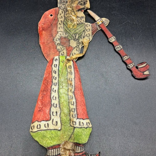 Authentic Handmade Leather Shadow Theatre Figure – Ali Pasha (25.5cm)