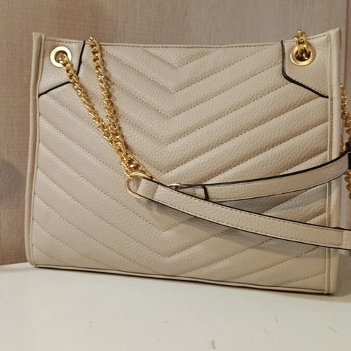 Women's shoulder bag new, beige