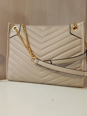Women's shoulder bag new, beige