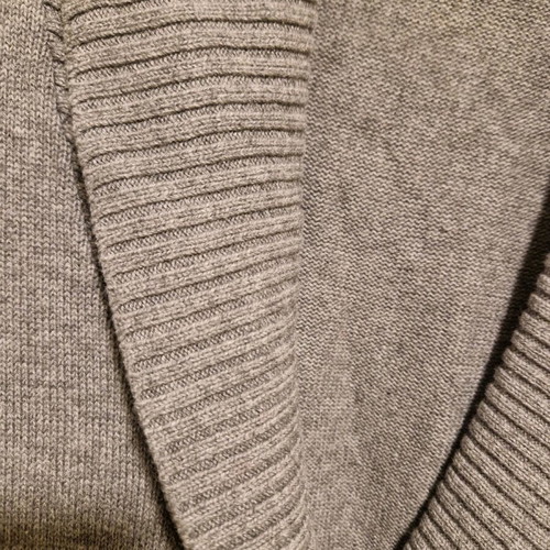 Tommy Hilfiger long-sleeve dress like new, XS, grey wool with belt detail
