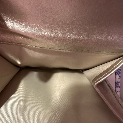 Guess wallet used, small size, pink with many compartments
