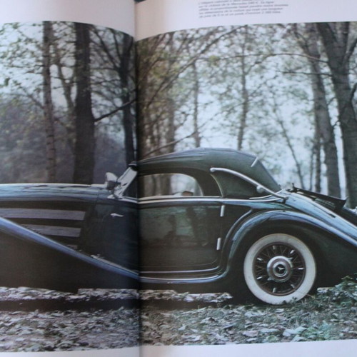 French Book of Classic Cars like new, 191 pages, 54 car brands from 1927