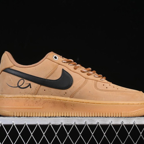 Nike Air Force 1 '07 Low Wheat Graffiti new handmade sneakers