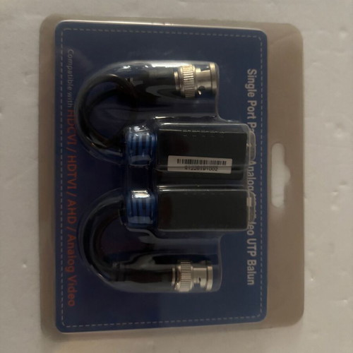 Video balun pair for cameras new