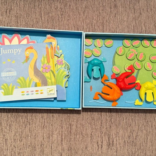 Djeco board games Chess and Jumpy like new