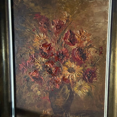 Muratidou painting used embossed with quality frame