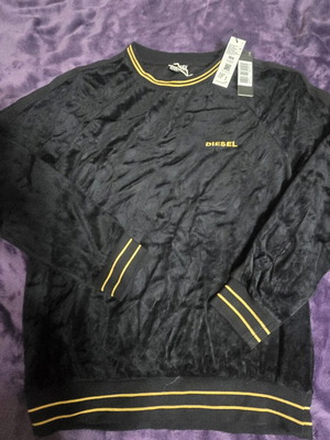 Diesel pullover size L, black