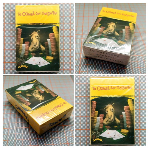 Collectible sealed Camel playing cards new